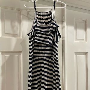 Flowing little girl's summer dress